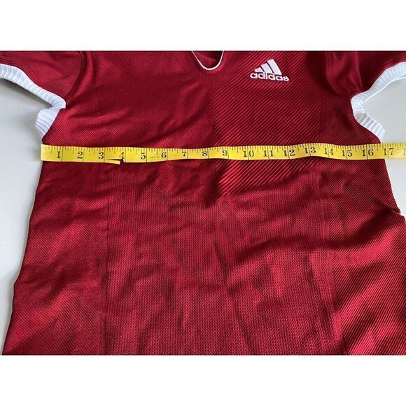 Adidas Techfit Primeknit Football Jersey Men’s 2XL Red Compression Fit NO TAG - Picture 7 of 11